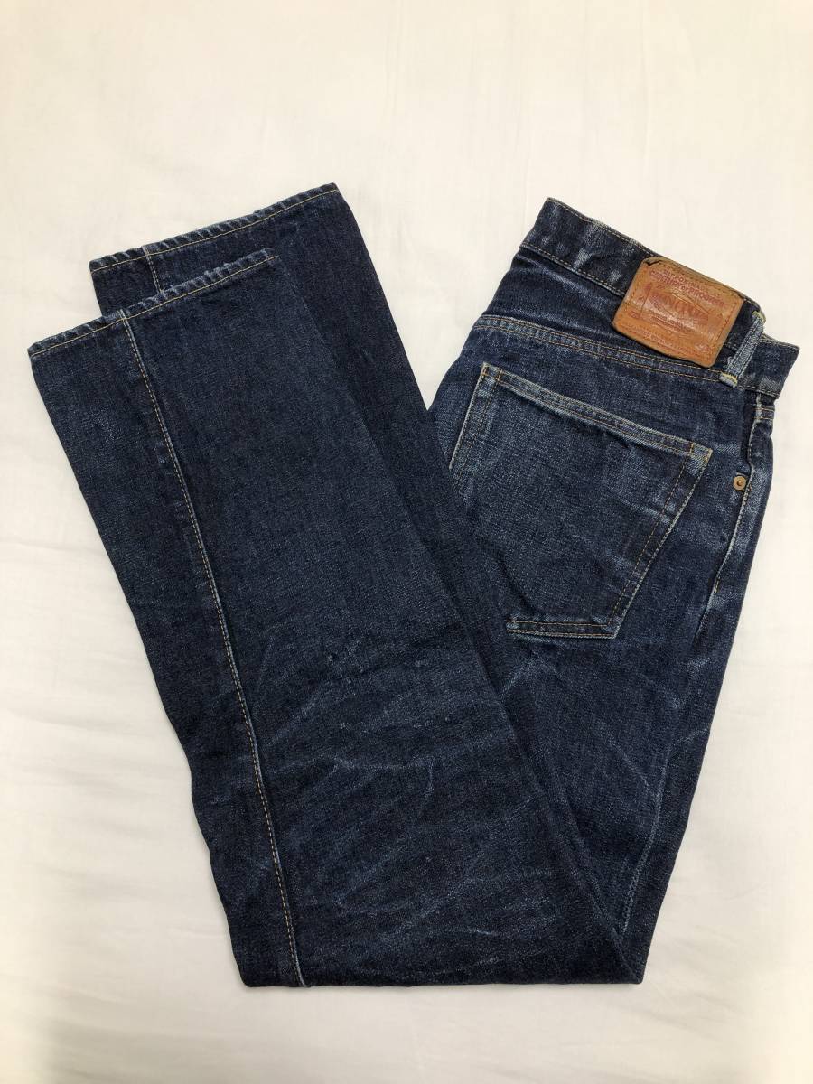 中古品】BONCOURA 66 デニムパンツ W32 ボンクラ/ジーンズ/66モデル 