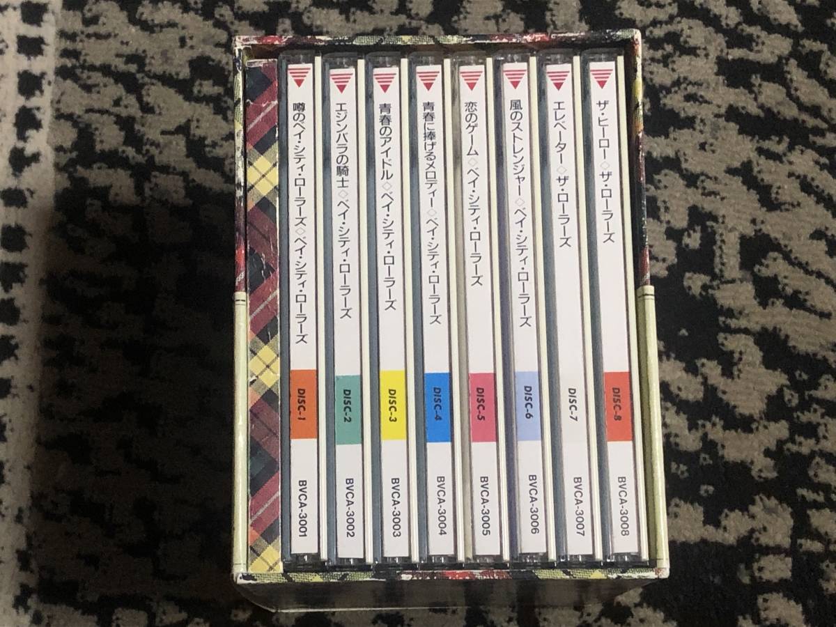限定生産！ベイシティローラーズ・8CD・「CD BOX」