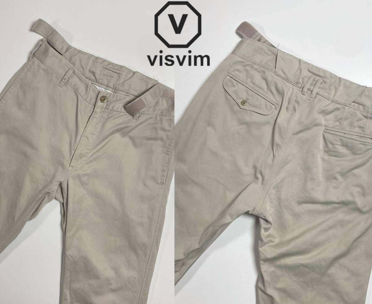 VISVIM チノパン M ウエスト特殊仕様 日本製 パンツ ビズビム