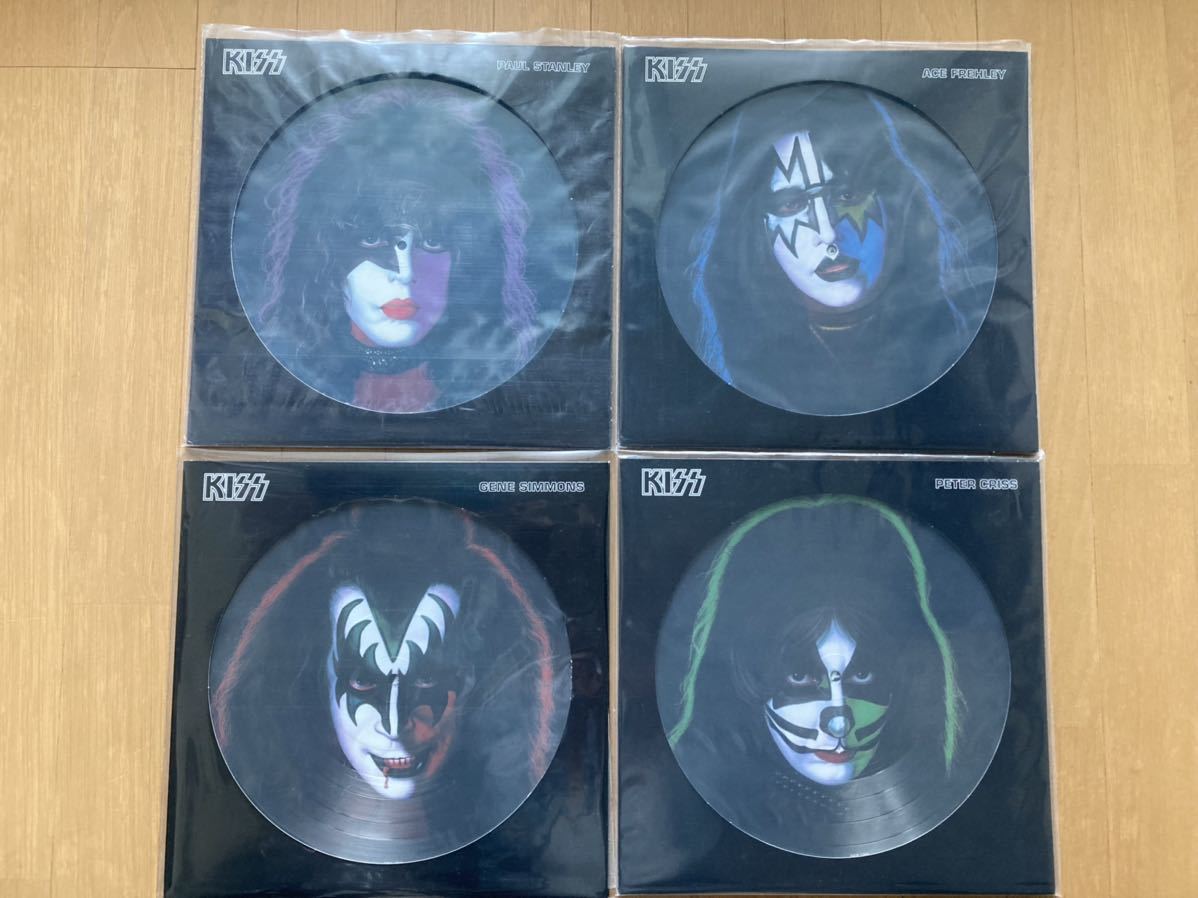 KISS セット キッス ピクチャー レコード LP ソロアルバム Paul 