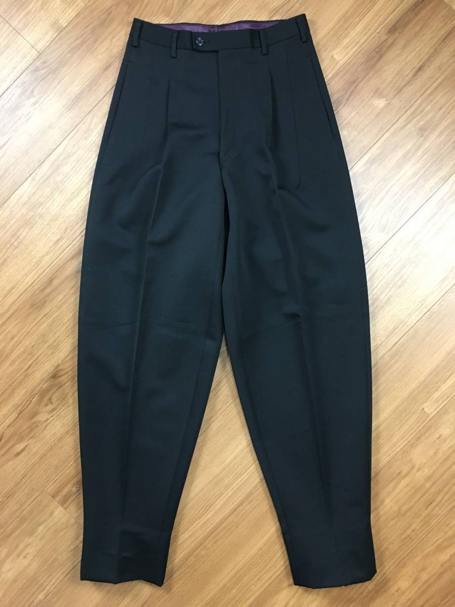 極美品 極族 KIWAMEZOKU 変形学生ズボン ボンタン ワンタック 牙の極 