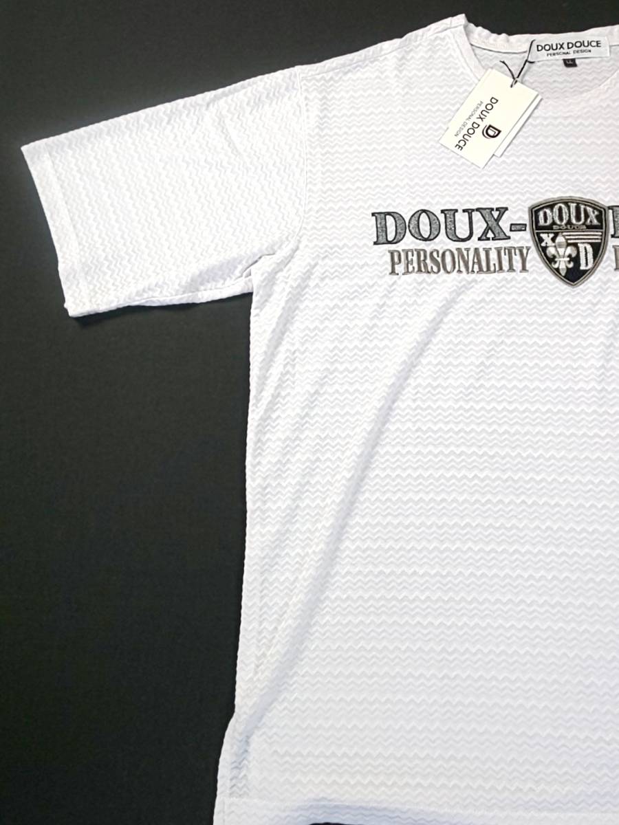 新品 SALE!! 特別価格!! 送料無料 DOUX DOUCE デュークスデューチェ 半袖 カットソー ブランド LLサイズ ゆったり 315732 