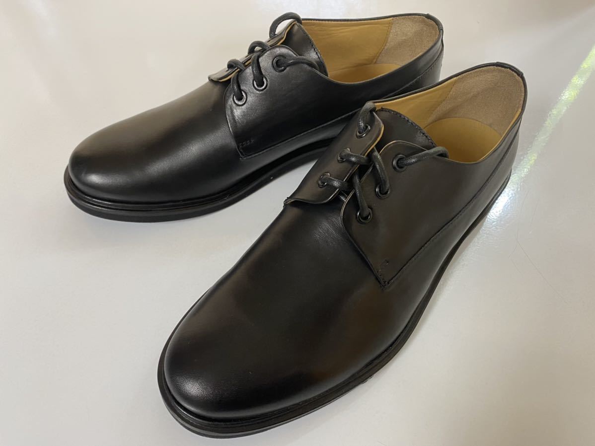 ★新品★ アーペーセー A.P.C. Simeon Derby Shoe 黒 26cm UK7 US8 EU41 メンズ ダービーシューズ