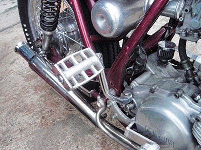 SR400用アルミ製キックペダルKIT SR500用アルミ製キックペダルKIT 