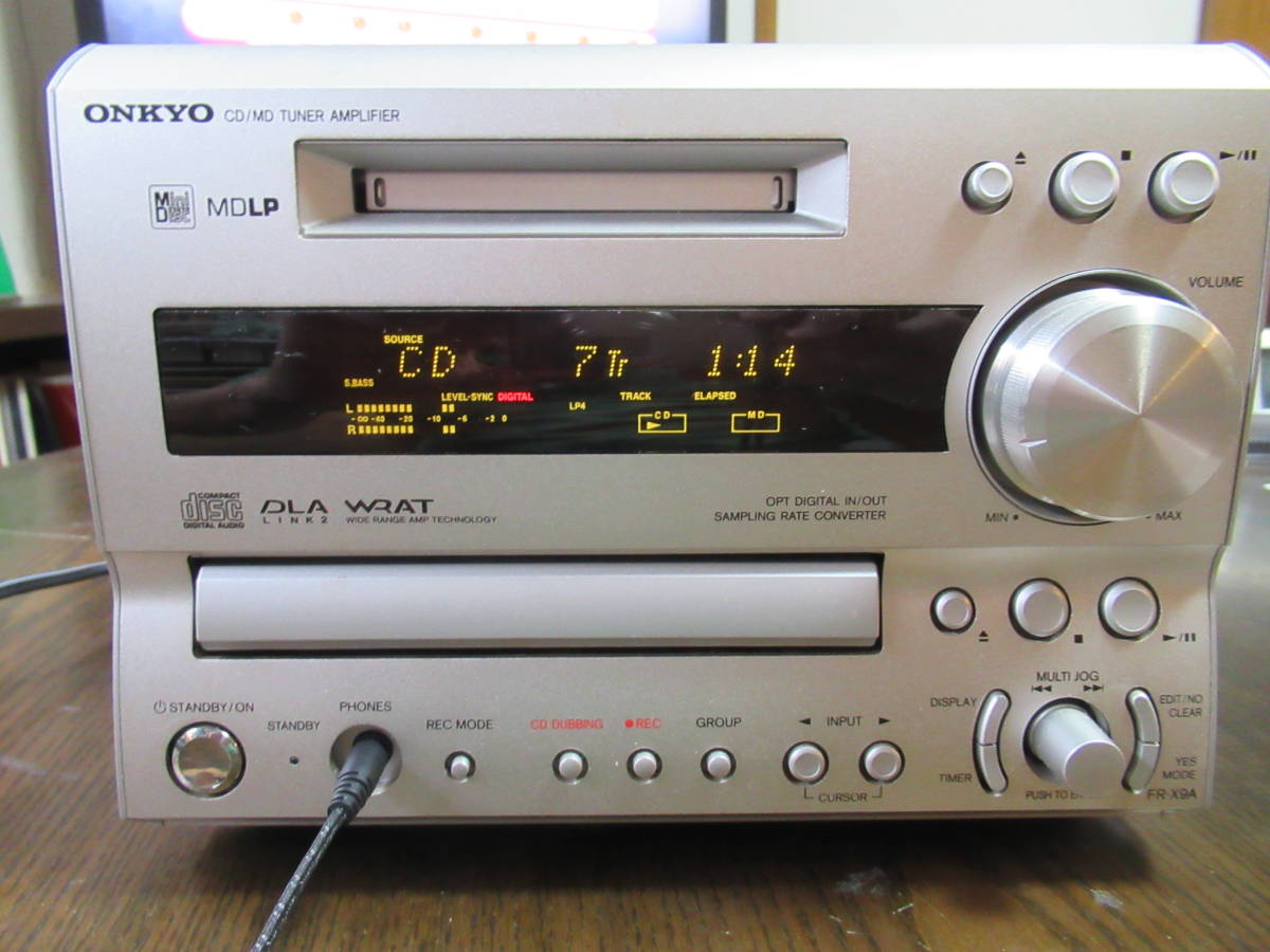 Victor/ビクター UX-W50-S(CA-UXW50-S) CD-MD4倍速録音可 CD・ダブルMD