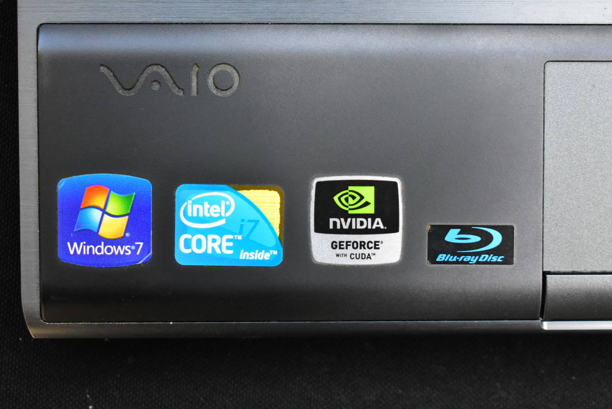 ソニー バイオ SONY VPCZ1 PCG-31115N Core i7 2.67GHz メモリ8GB