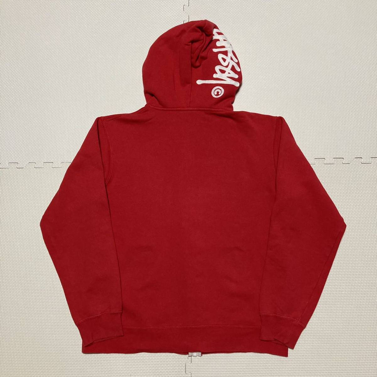 Stussy ステューシー スウェット パーカー M - BASIC STÜSSY ZIP 