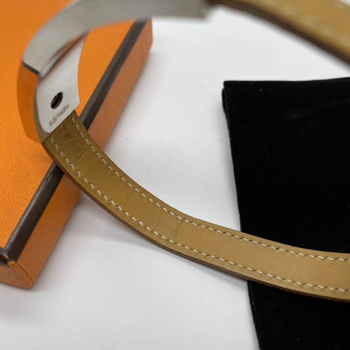 エルメス プスプス HERMES レザー ブレスの通販 良品 ブレスレット