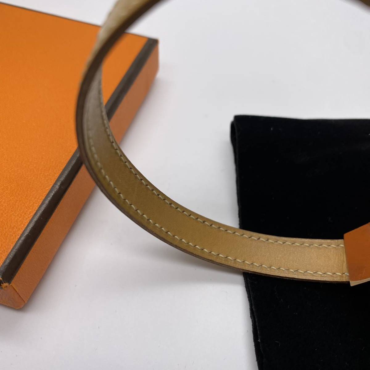エルメス プスプス HERMES レザー ブレスの通販 良品 ブレスレット