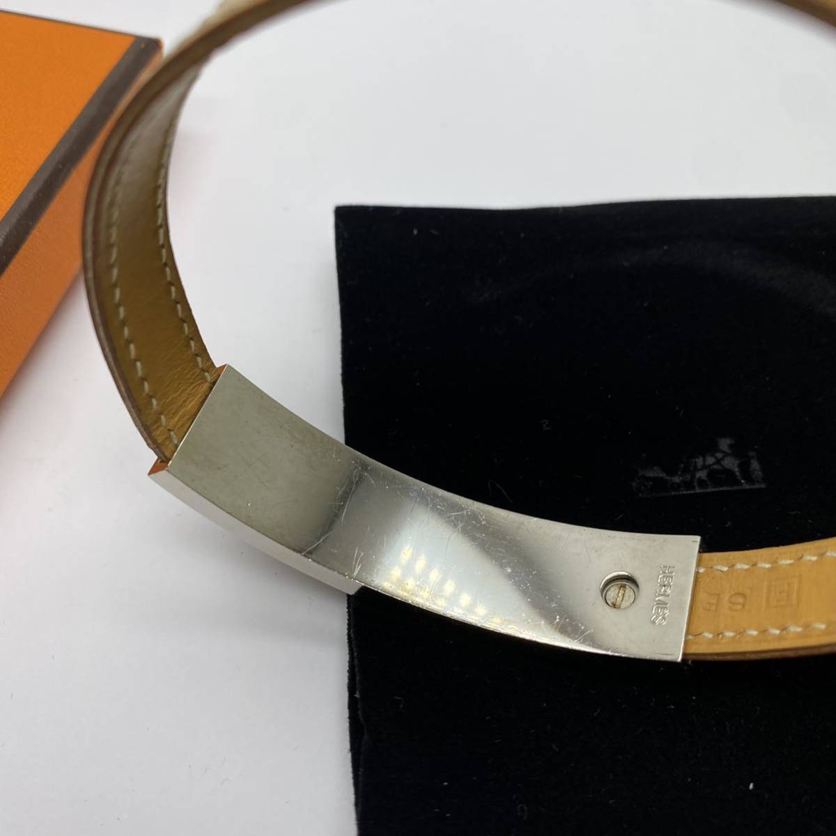 エルメス プスプス HERMES レザー ブレスの通販 良品 ブレスレット