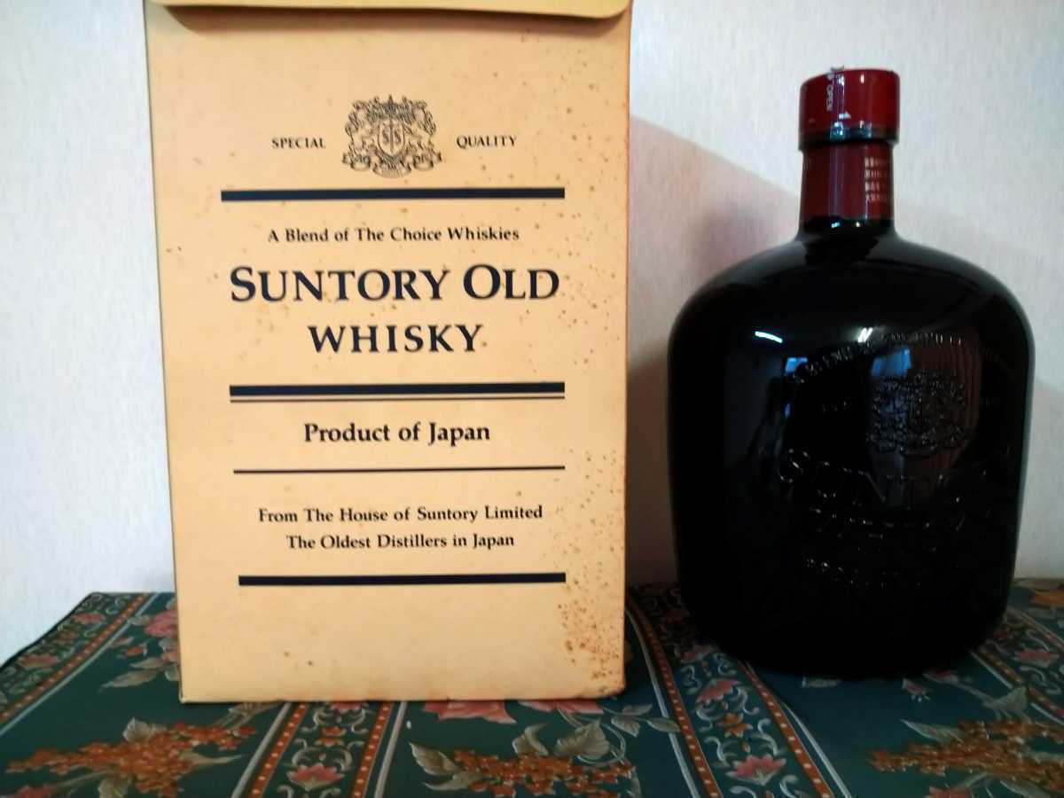 4000ml サントリー ウイスキー オールド 特級 土台付き 未開封 超