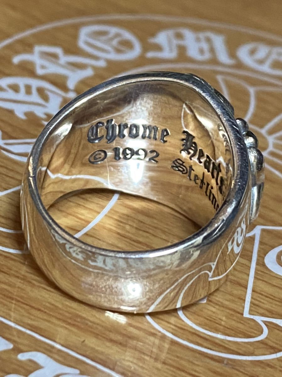 Chrome Hearts 【キーパーリング】 18 号 クロムハーツ KEEPER RING