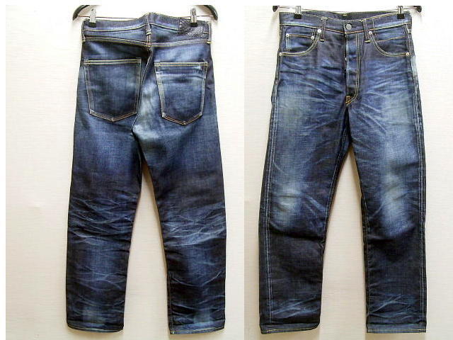 格安，本物保証 W32 visvim FLUXUS DENIM 01NW 01 NON-WASHED フルクサス デニム パンツ 1132(ボトムス)｜売買されたオークション情報、yahooの商品情報をアーカイブ公開 - オークファン 男性用