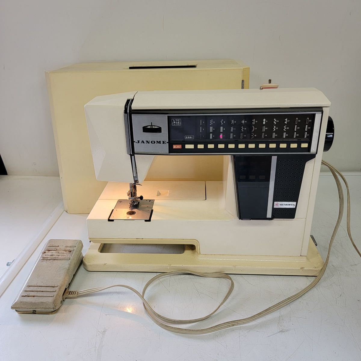 メモリア JANOME ジャノメ MEMORIA MODEL ミシン 0 コンピューター 1 
