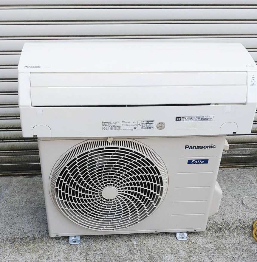 Panasonic CS-229CF-W エアコン 本体 2019年製 Panasonic ルーム