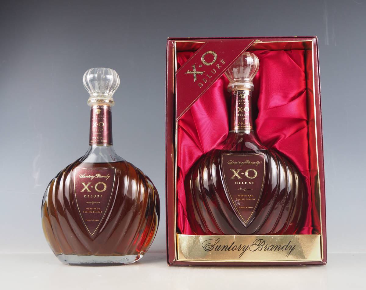 古酒 サントリー ブランデー X.O. DELUXE 2本 SUNTORY（サントリー 