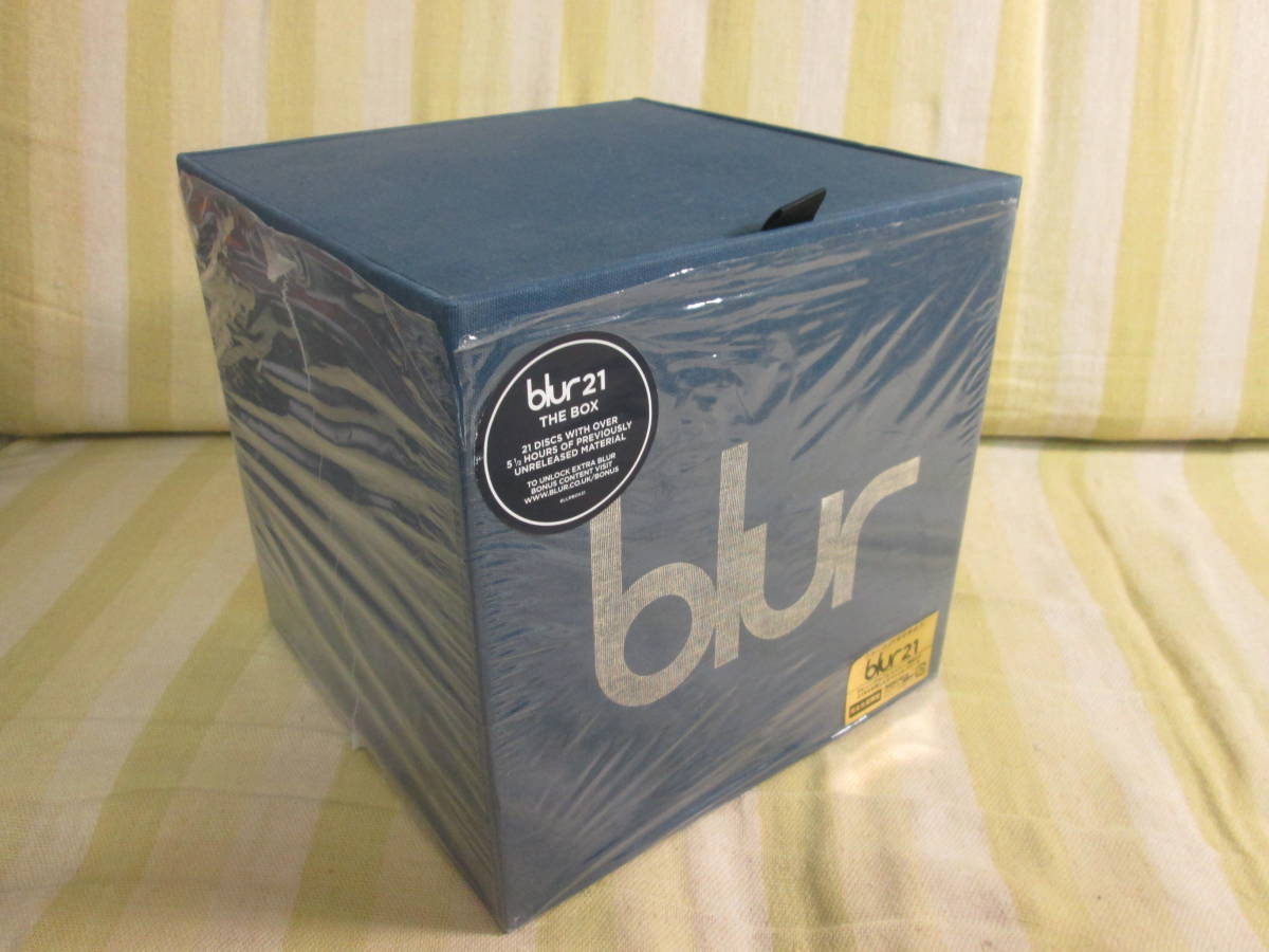Blur 0 - Box – The BLUR set UK Set box 21: Music Cd album Adventures