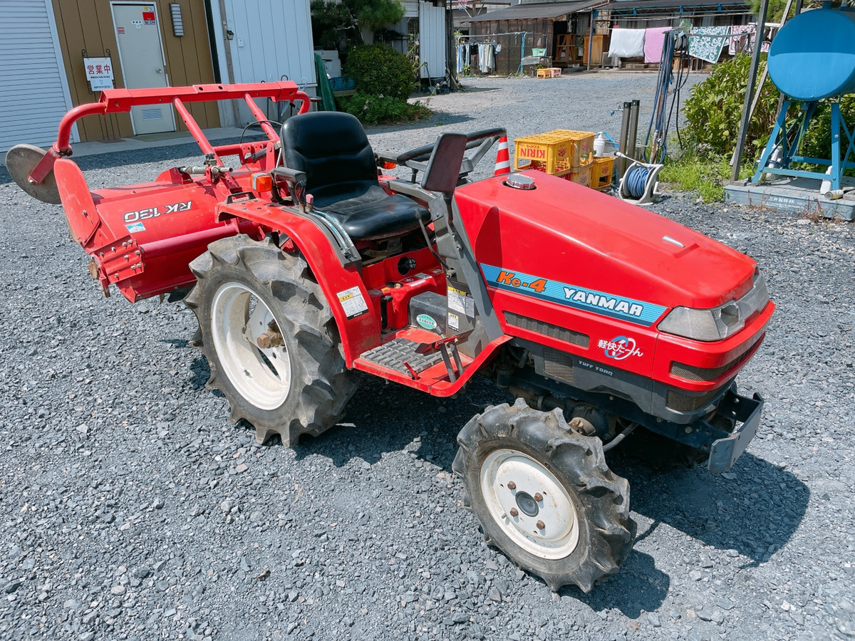 豊富な，大得価 中古 ヤンマー YANMAR トラクター Ke-4D アワー 