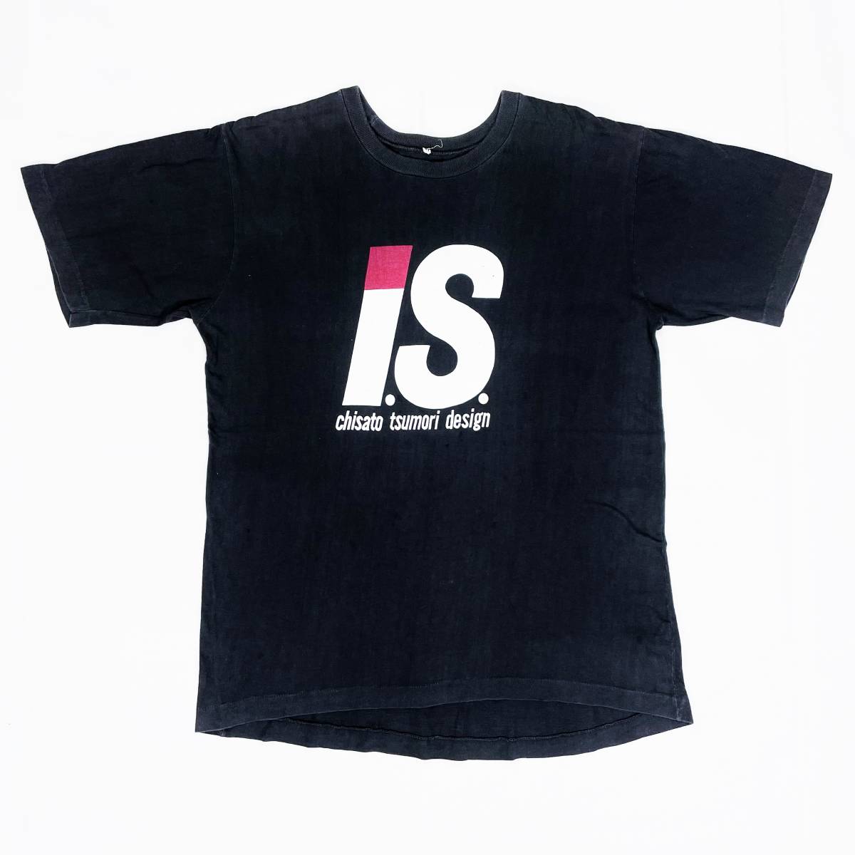 1980'S I.S. アイエス ISSEY MIYAKE SPORTS イッセイミヤケスポーツ by ツモリチサト ロゴTシャツ sizeM ビンテージ アーカイブ FINAL HOME