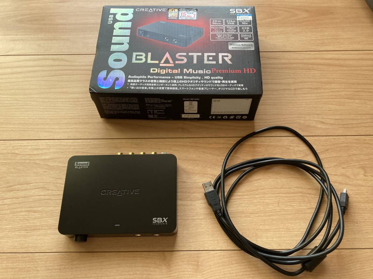 新作入荷，得価 CREATIVE USB Sound Blaster Digital Music Premium HD 
