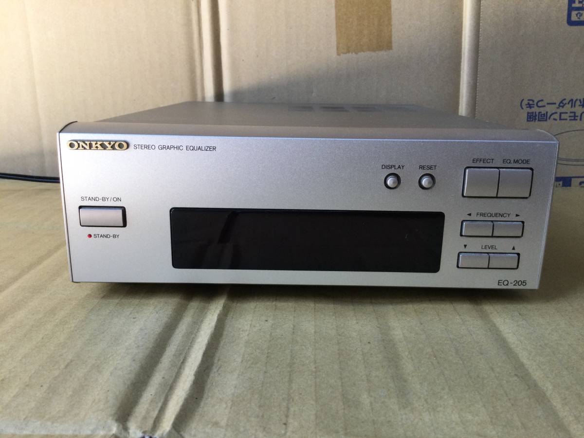 EQ-205 ONKYO オンキョー イコライザー Graphic Equalizer Stereo