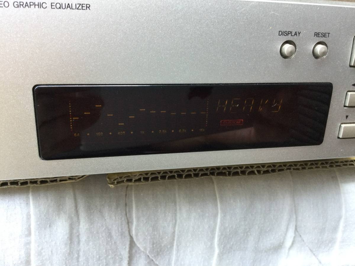 EQ-205 ONKYO オンキョー イコライザー Graphic Equalizer Stereo