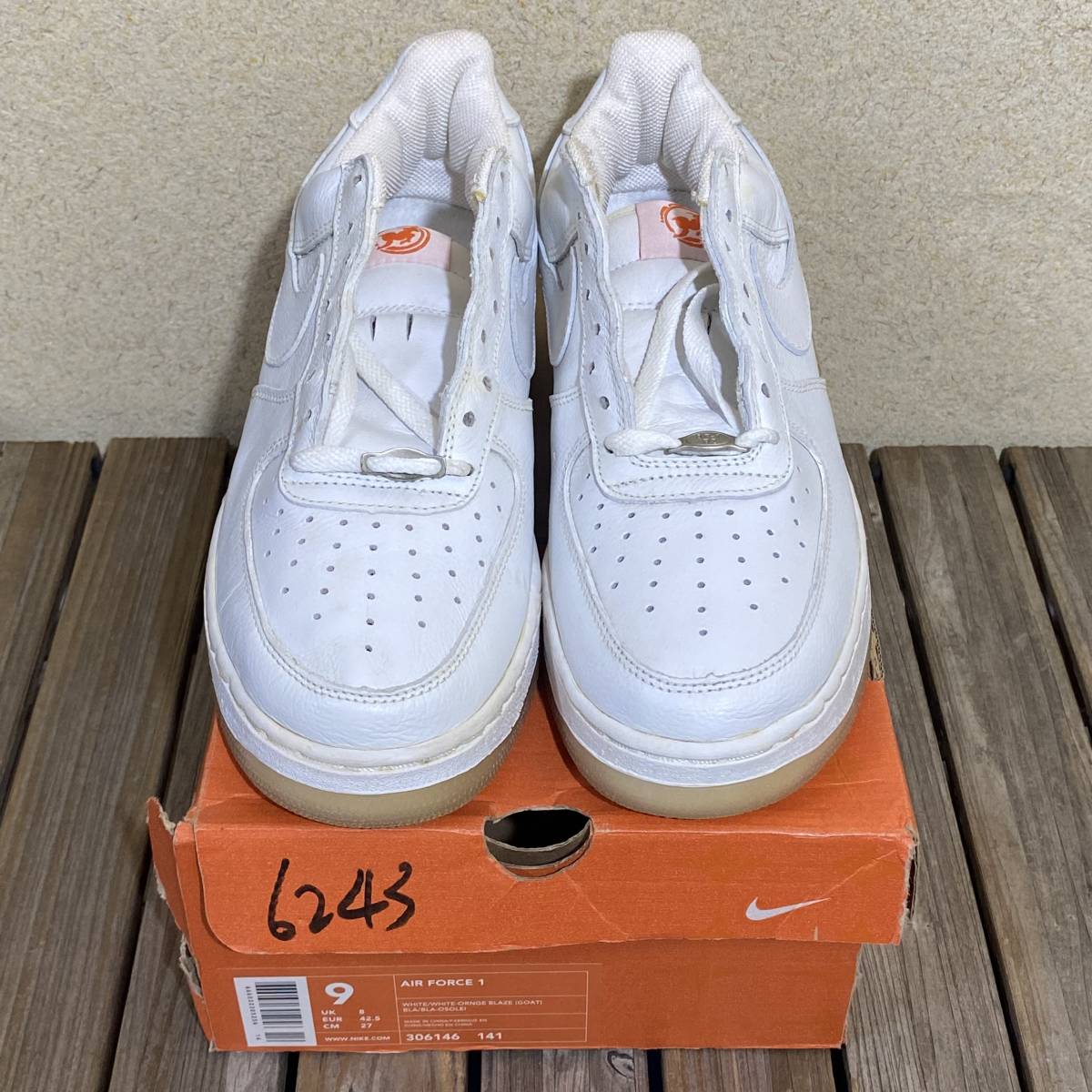 NIKE AIR FORCE 1 LOW YEAR OF SHEEP 9 27.0 新品 国内正規品 箱付  