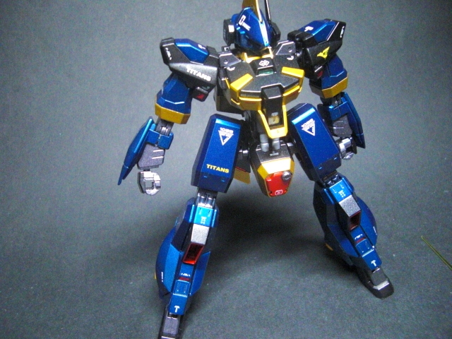 HG バーザム（A.O.Z RE-BOOT版）キャンディ塗装 全塗装 完成品