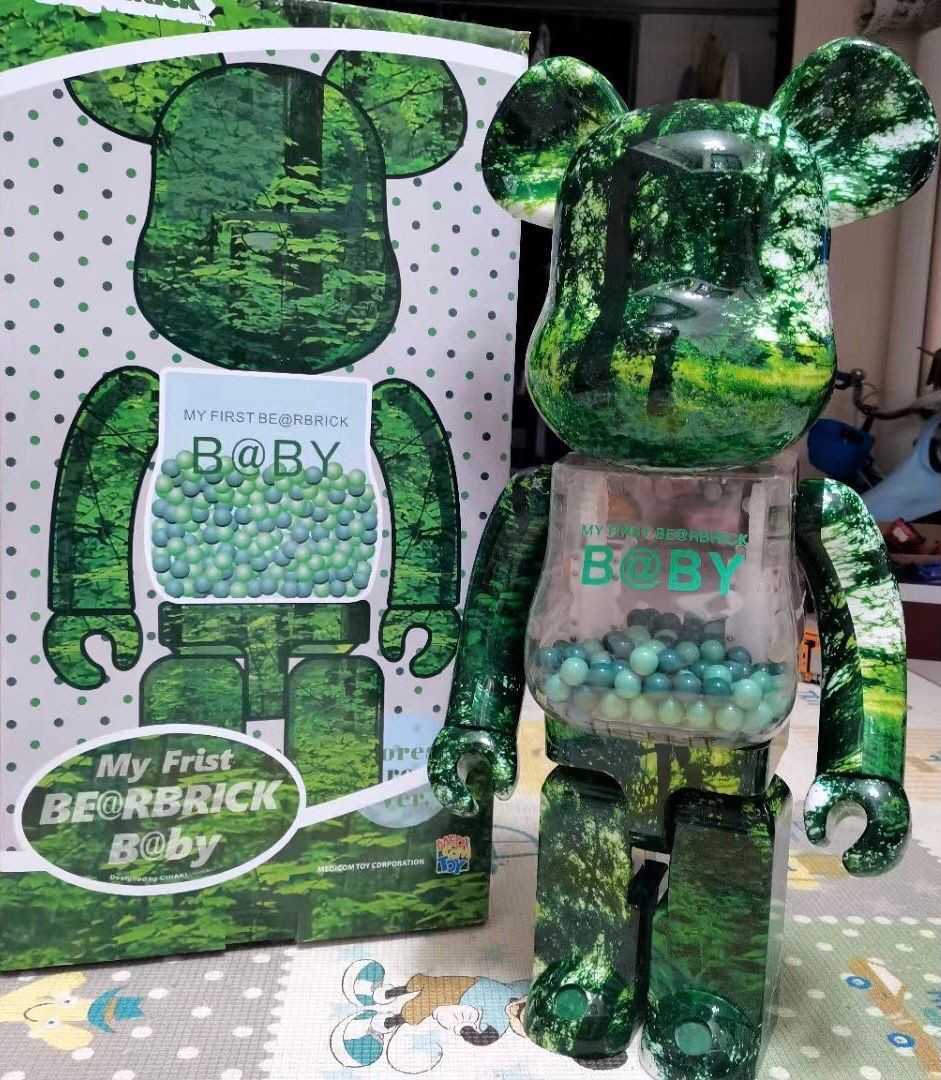 MY FIRST BE@RBRICK B@BY FOREST GREEN MY FIRST BE@RBRICK B@BY