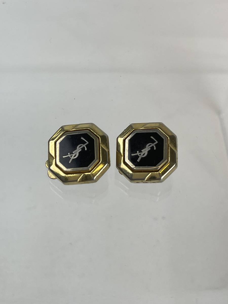 Yves Saint Laurent イヴサンローラン イヤリング ゴールド色 YSL ラ