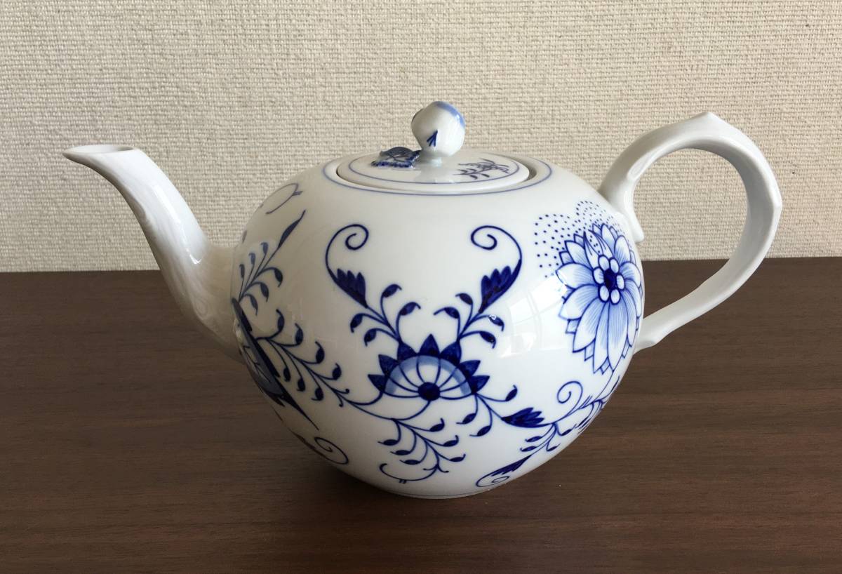 ブルーオニオン マイセン ティーポット | 750ml MEISSEN ブルー 0