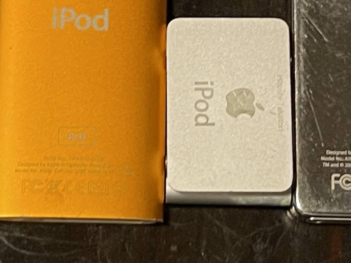 1-457 160GB 32GB 1GB 8GB iPod 5台セット 動作品 Apple 160GB 7th classic
