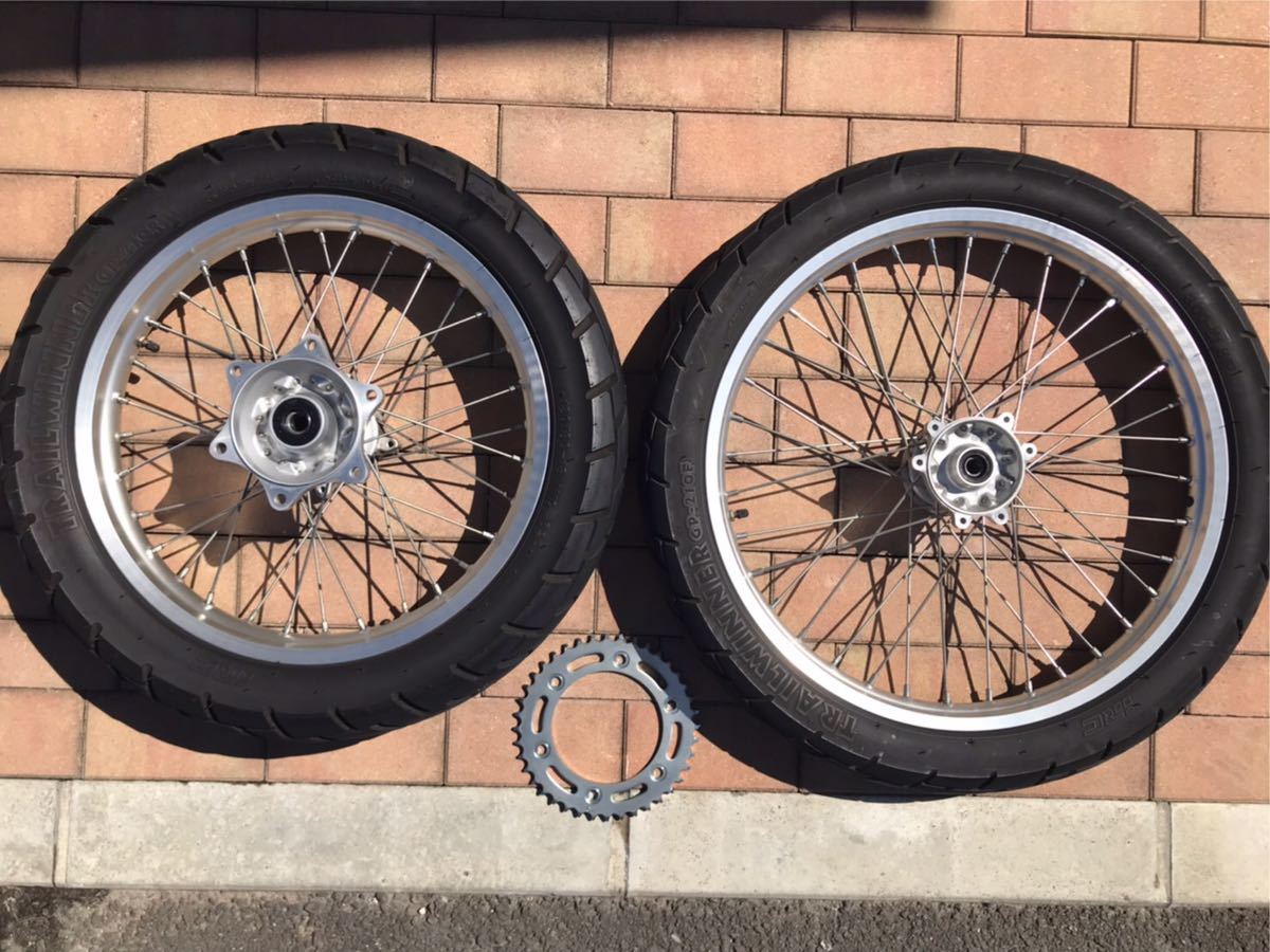 CRF250L (MD38) - ◇ M 240724DY0160 リアホイール 純正 Yahoo 