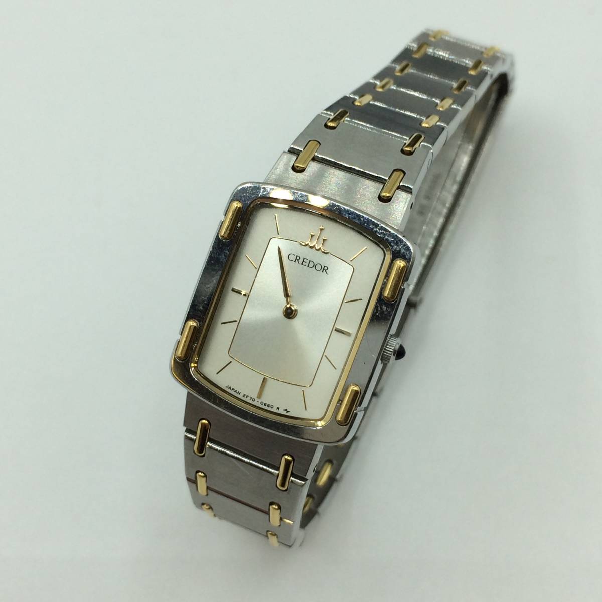 【1056094】SEIKO クレドール 2F70-5600 レディース 腕時計 不動 箱なし セイコー クレドール SEIKO K18 腕時計2F70-5600 -セイコー腕時計