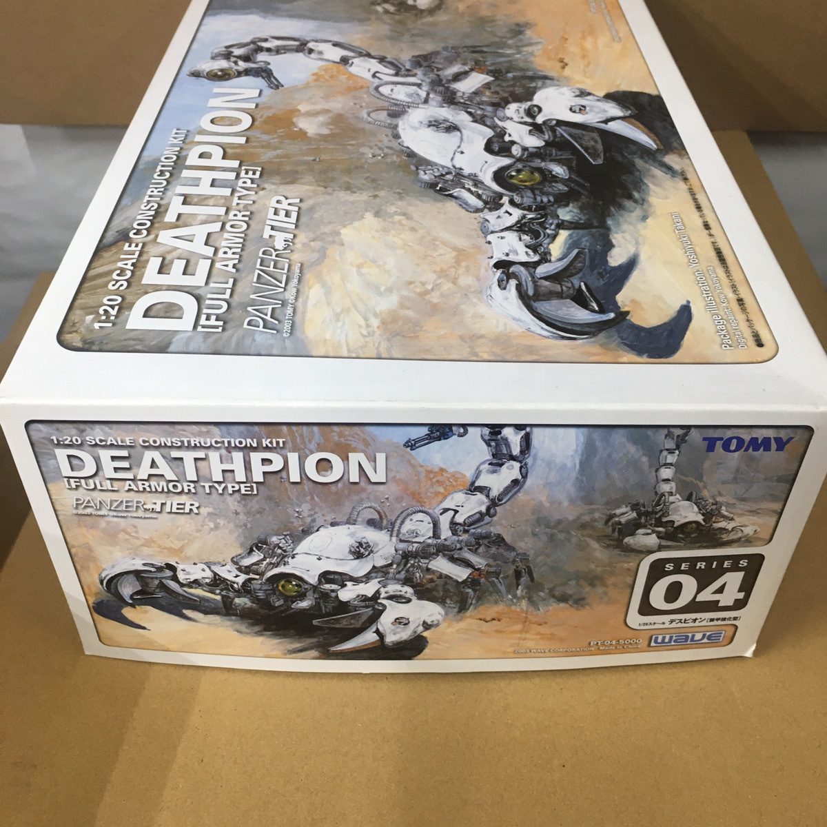 WAVE 1/20 デスピオン 装甲強化型 パンツァーティーア ゾイド24 TOMY
