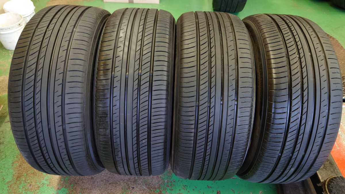 ☆バリ山 225/45R18 ヨコハマADVAN db アドバンデシベル V552 中古4本