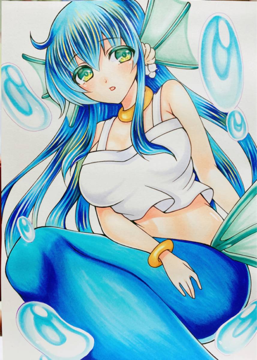 手描きイラスト セリリ ぷよぷよ Yahoo!オークション - A5 同人 B5 A5