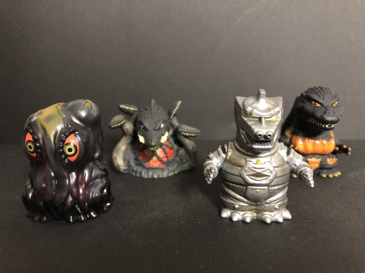 Sofvi puppet ゴジラ ソフビパペットマスコット コンプリート ゴジラ