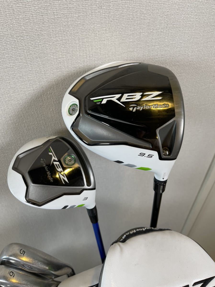 豪華 テーラーメイド PUMA プーマ RBZ ゴルフ クラブ セット 初心者