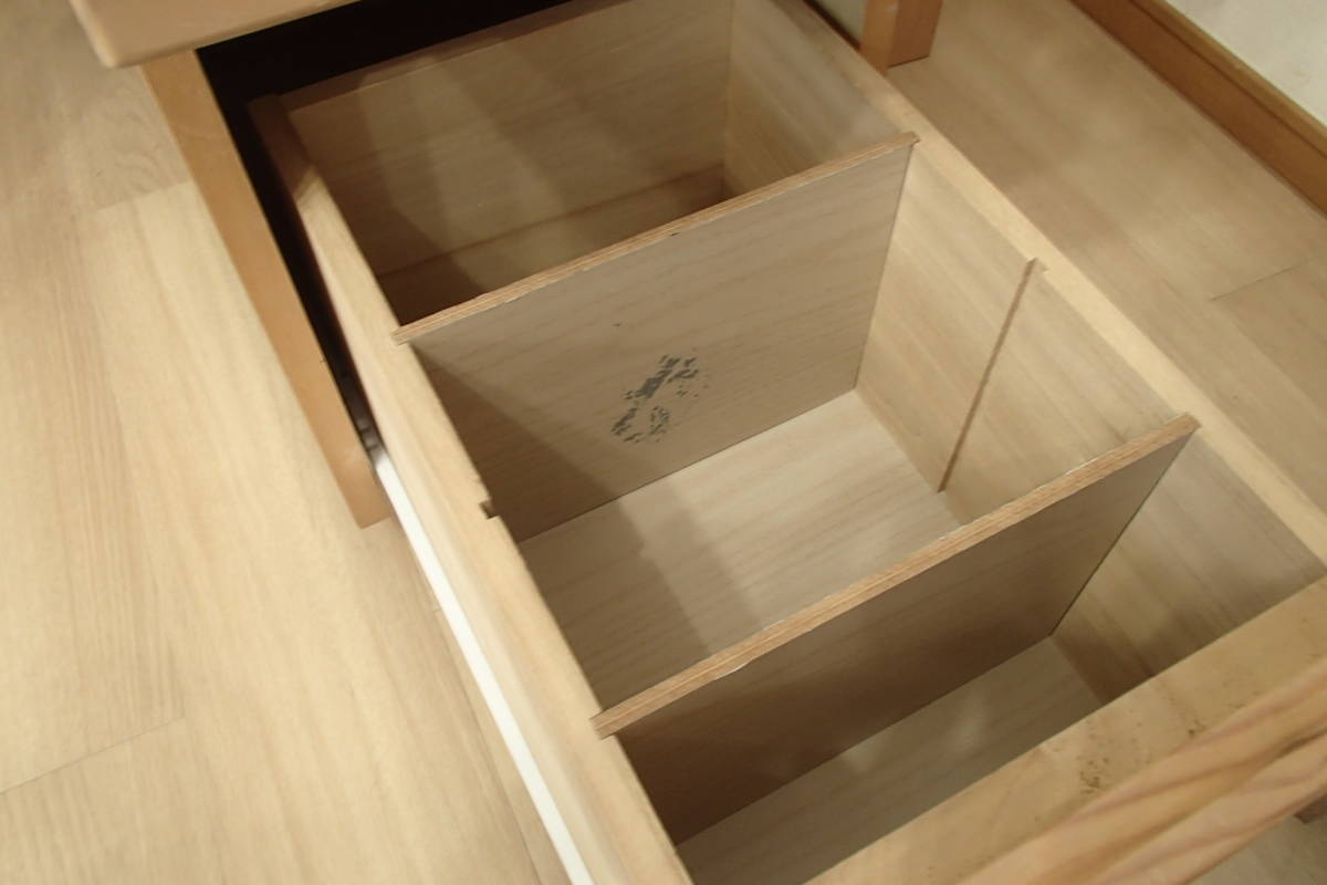 無印良品 パイン材 | デスク 廃盤 無垢材 キャビネット 無印良品（MUJI