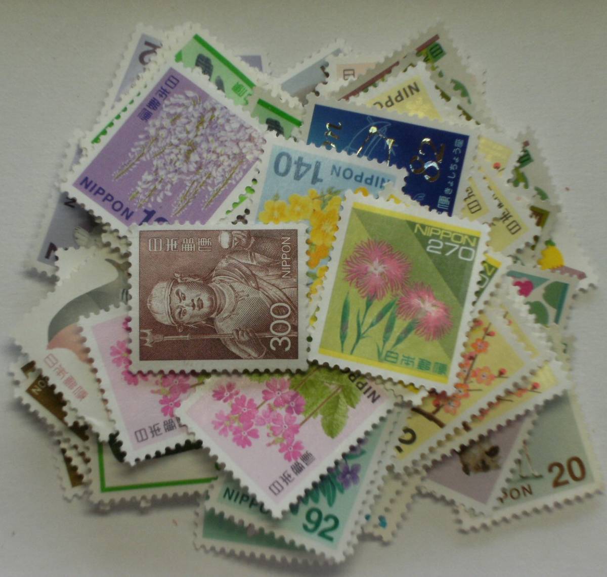 普通送料込♪未使用糊落切手★4088円分