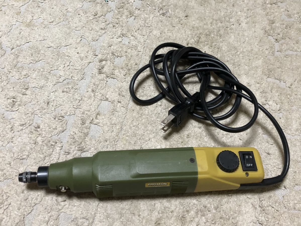 プロクソン proxxon ミニルーター no.28400 本体のみの中古品です。先端パーツはおまけ
