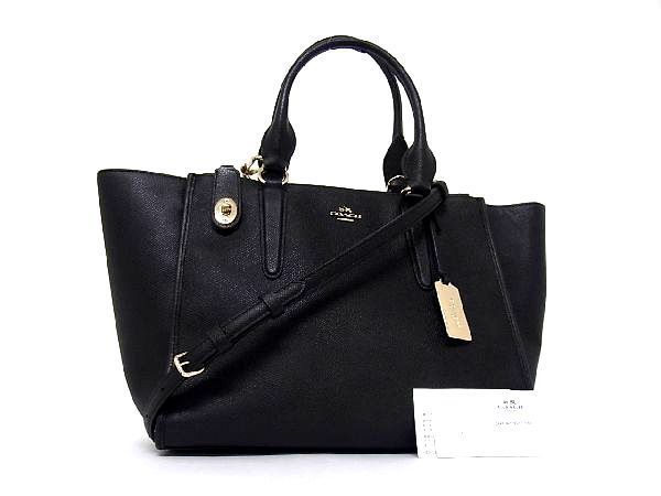 1円 ■ 美品 コーチ 2wayバッグ 34940 グレージュ系 レザー ペプルドレザー 手持ち 肩掛け COACH ■ Bgg COACH コーチ 1円 B181本物保証 新作，HOT ショルダー
