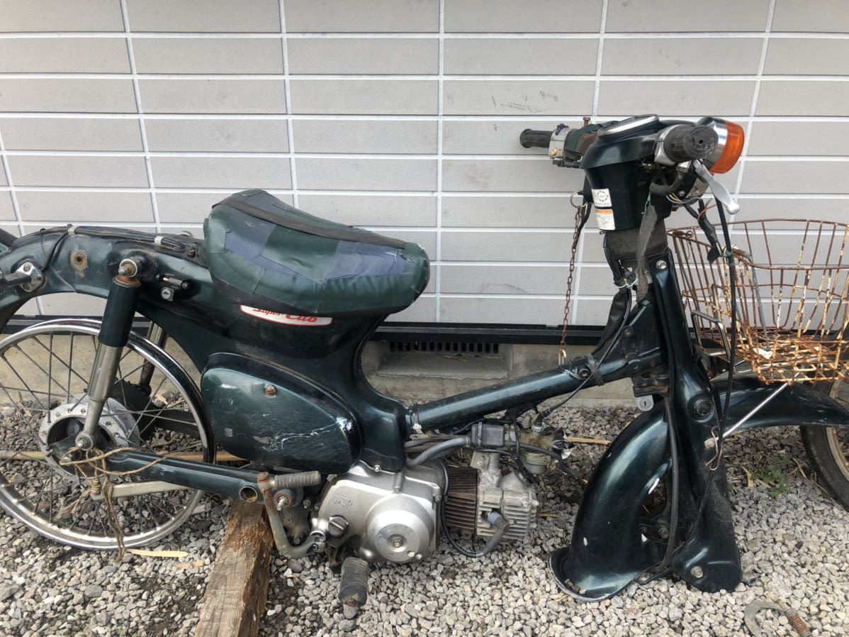 ホンダ 部品取り スーパーカブ エンジン スーパーカブ50 12V 修理