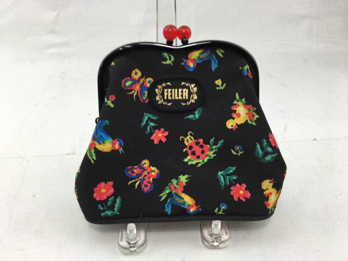 フェイラー - FEILER がま口財布 小銭入れ 小銭入れの通販 メルカリ 花 
