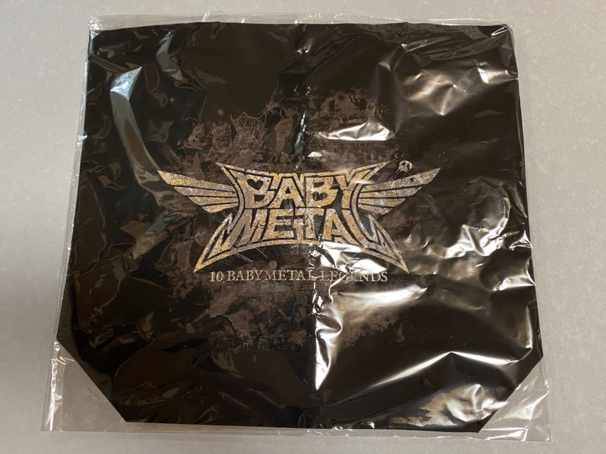 新品未開封 BABYMETAL 10 BABYMETAL LEGENDS -EXHIBITION- トートバッグ ベビーメタル トート LEGEND LIVE years 会場限定 HMV 正規品