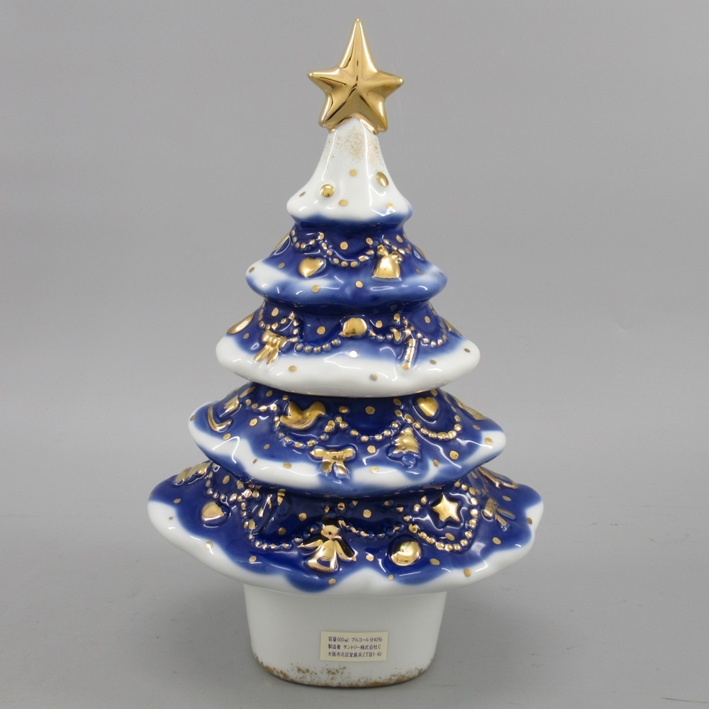 大阪府内限定配送※ サントリー クリスマスツリー 1994 陶器ボトル