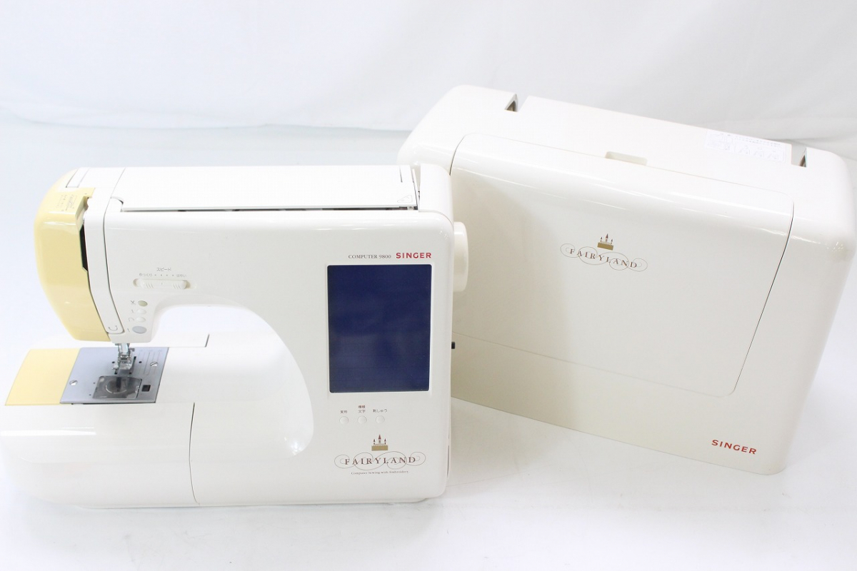 SINGER シンガー コンピュータミシン FAIRYLAND 9800DX ジャンク 部品 