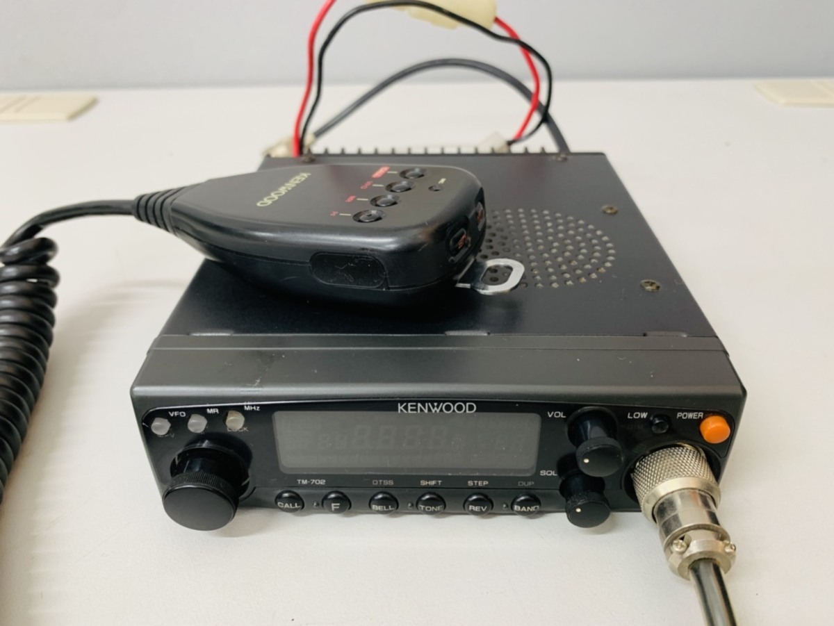 TM-702 KENWOOD ケンウッド ジャンク品 - 144⁄430MHz帯FMモービル機 