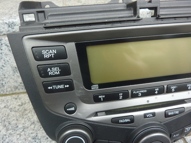 ★☆アコード CL7 用純正エアコンパネルスイッチ+オーディオ☆★